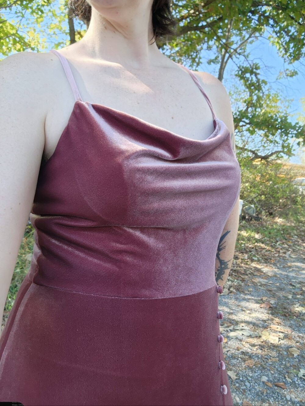 Revelry Blush Pink Billie Velour Velvet Dress